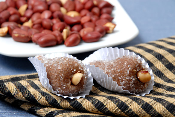 Cajuzinho: Brazilian Peanut Candy