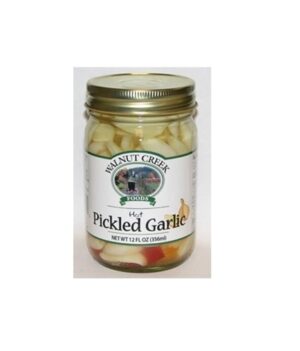 Hot Pickled Garlic