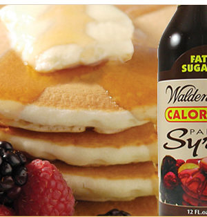 Pancake syrup detail