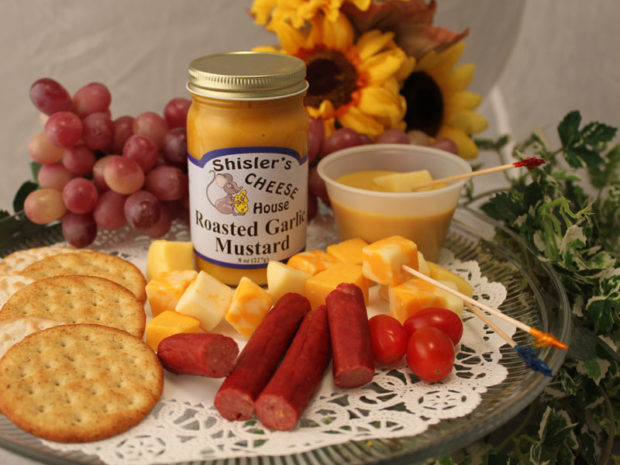 Shisler's Roasted Garlic Mustard