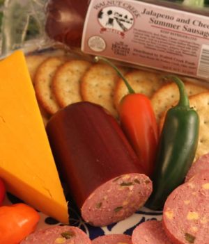 Summer Sausage with Jalapeno and Cheese
